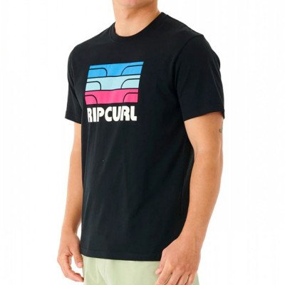 Футболка мужская черная Rip Curl Surf Футболка мужская черная Rip Curl Surf