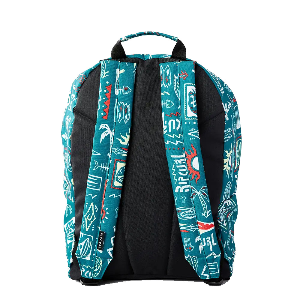 Городской рюкзак детский Rip Curl Double зеленый Городской рюкзак детский Rip Curl Double зеленый