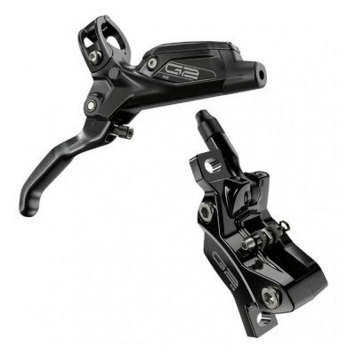 Тормоз дисковый Sram G2 RE (E-MTB) Guide Lever Code 4Piston Caliper Gloss Black Rear 1800mm Hose