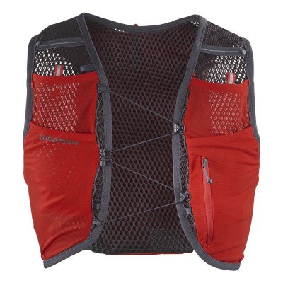 Жилет беговой Salomon Active skin 8 no flasks красный
