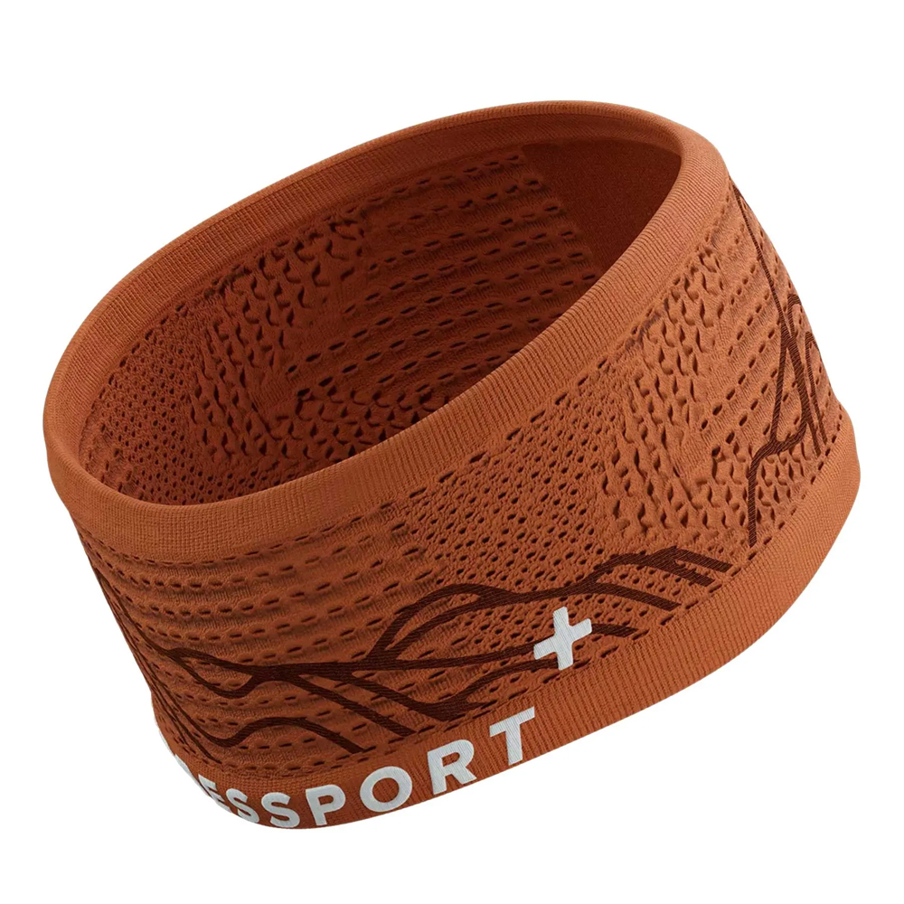 Повязка на голову широкая Compressport Headband