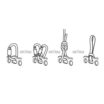 Такелажная пластина Petzl PAW S