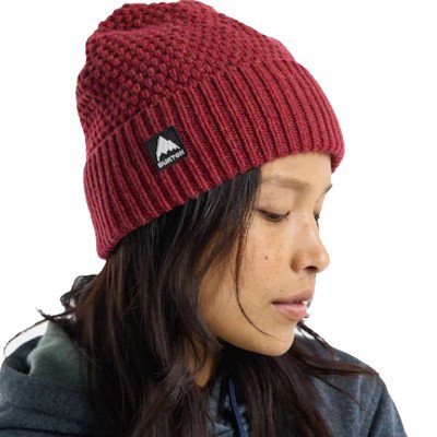 Шапка красная Burton Seed Stitch sun dried tomato Шапка красная Burton Seed Stitch sun dried tomato