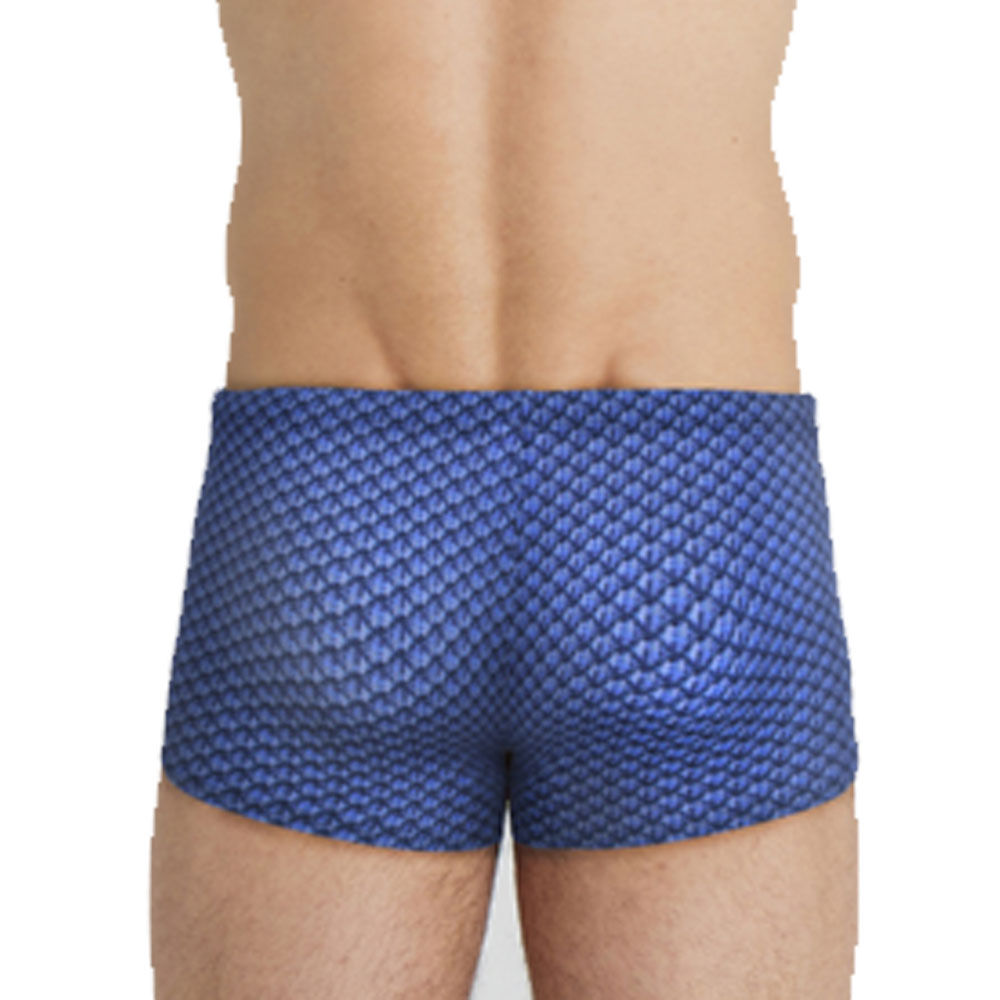 Плавки-шорты мужские Arena M Printed Checks Short синие