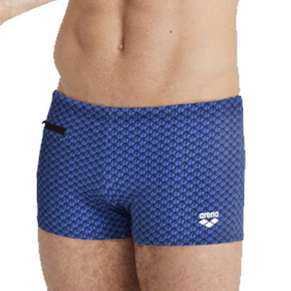 Плавки-шорты мужские Arena M Printed Checks Short синие