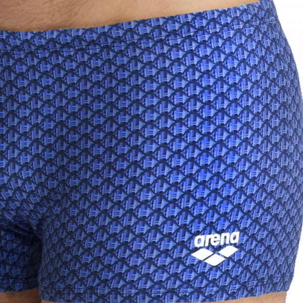 Плавки-шорты мужские Arena M Printed Checks Short синие