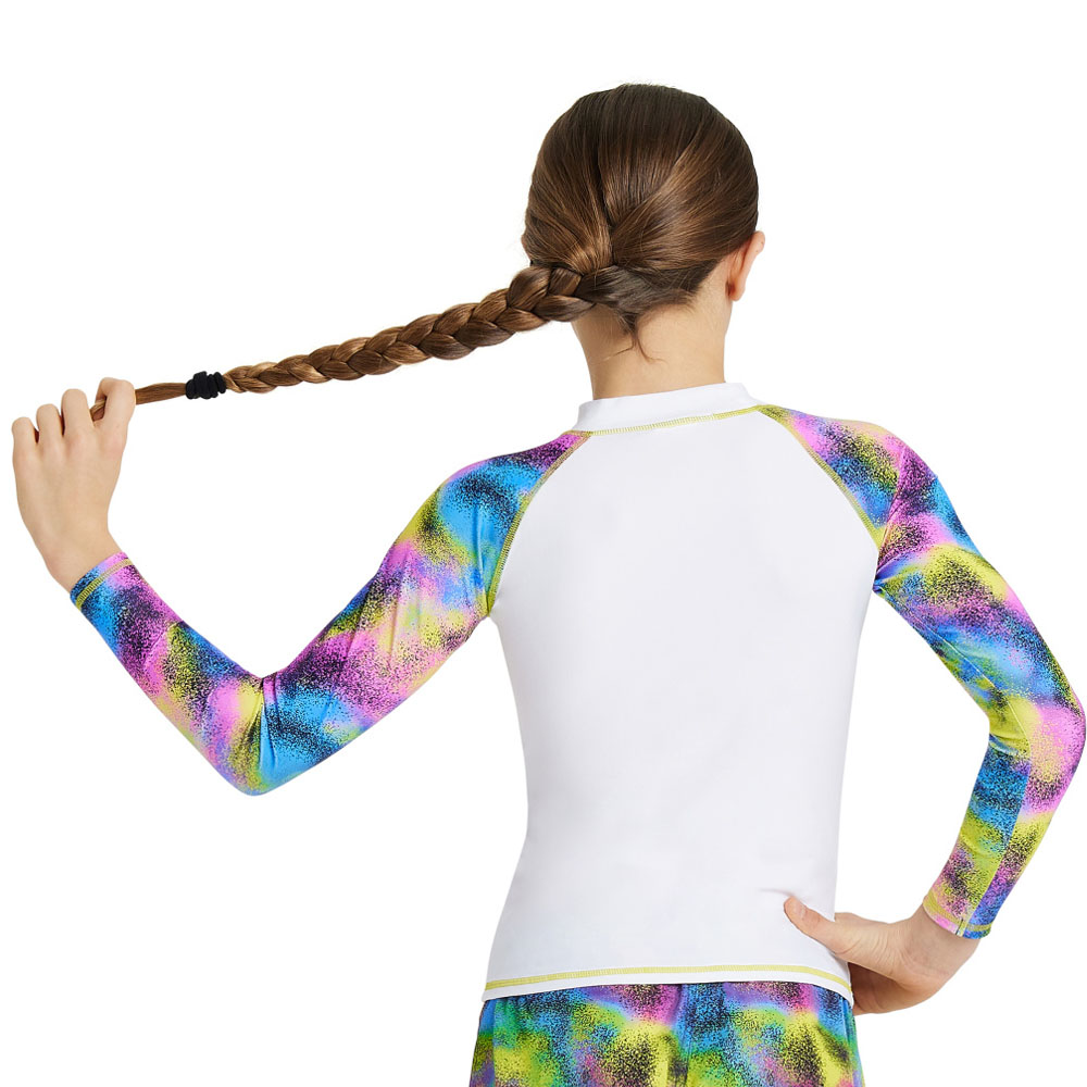 Футболка для плавания детская с длинным рукавом Arena Rash