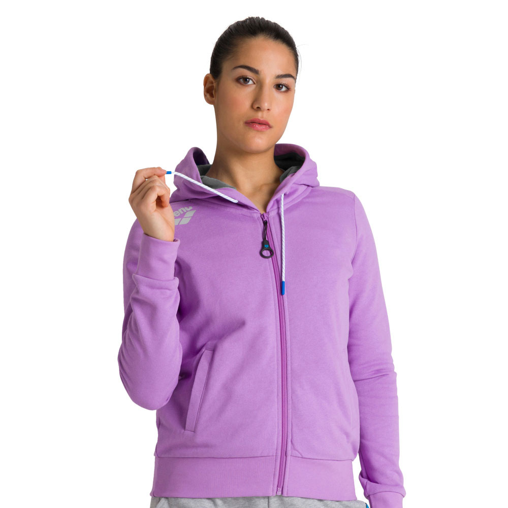 Толстовка женская Arena Te фиолетовая
