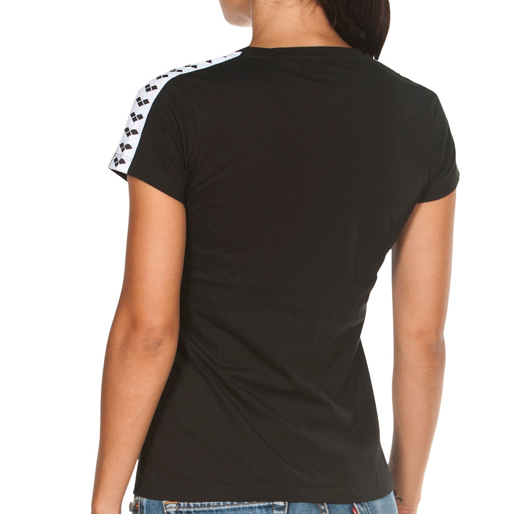 Футболка женская Arena T-shirt team черная Футболка женская Arena T-shirt team черная