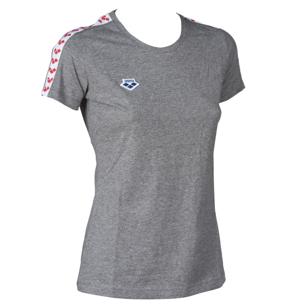Футболка женская Arena T-shirt team серая Футболка женская Arena T-shirt team серая