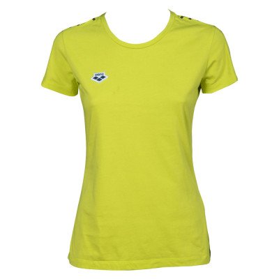 Футболка женская Arena T-shirt team желтый Футболка женская Arena T-shirt team желтый