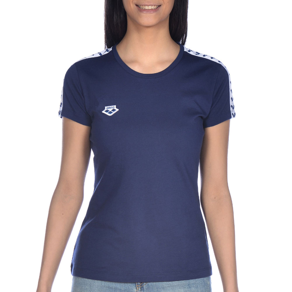 Футболка женская Arena T-shirt team синяя Футболка женская Arena T-shirt team синяя