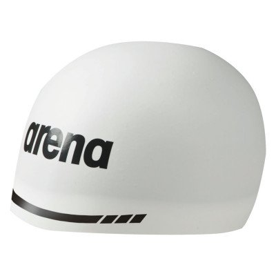 Шапочка для плавания Arena 3D soft белая