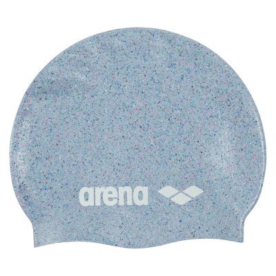 Шапочка для плавания Arena Silicone голубая