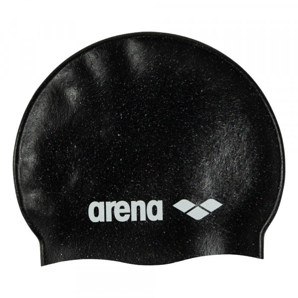 Шапочка для плавания Arena Silicone черная