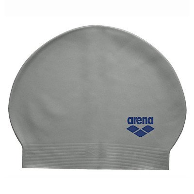 Шапочка для плавания Arena Soft Latex серая