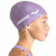 Шапочка для плавания детские Arena Silicone фиолетовый