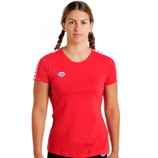 Футболка женская Arena T-shirt team красная