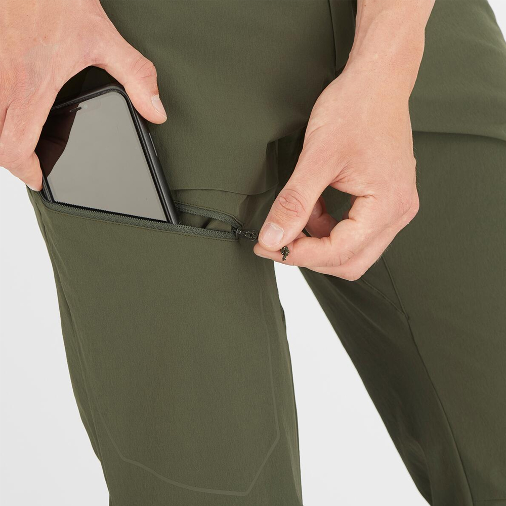 Треккинговые брюки мужские Salomon Wayfarer warm