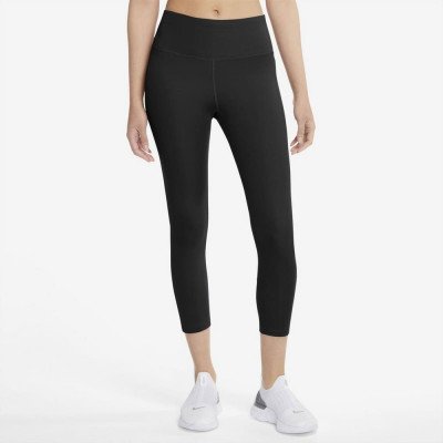 Лосины женские Nike Df Fast Crop черные Лосины женские Nike Df Fast Crop черные