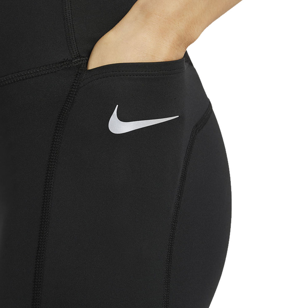 Лосины женские Nike Df Fast Tght черные Лосины женские Nike Df Fast Tght черные