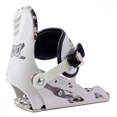 Крепления сноубордические детские Ride Micro - white - S