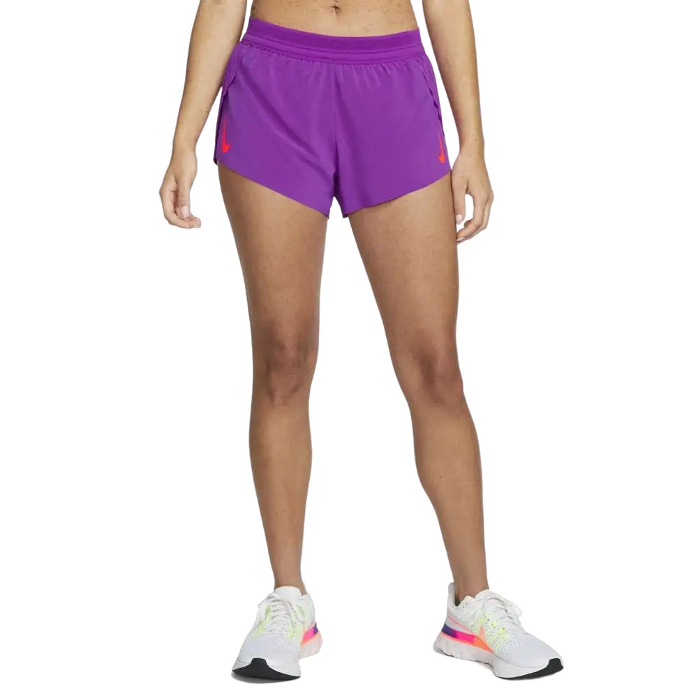 Шорты женские Nike Df Aroswft Short фиолетовые