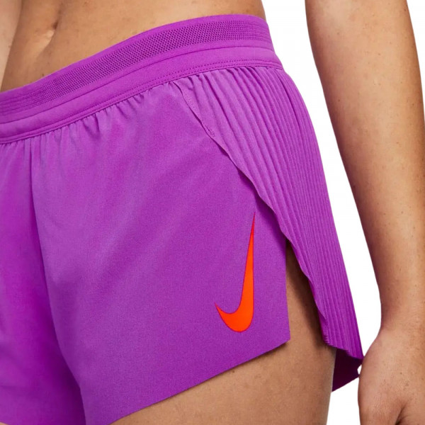 Шорты женские Nike Df Aroswft Short фиолетовые