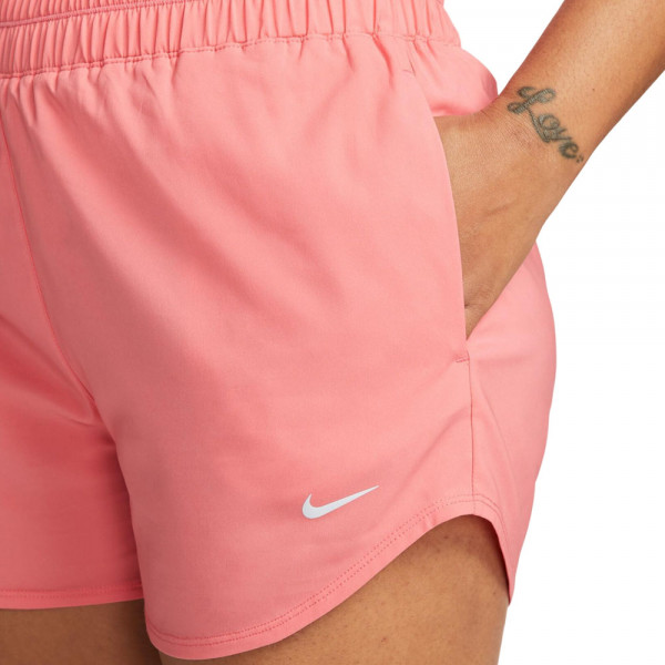 Шорты женские Nike One Df Ultr розовые