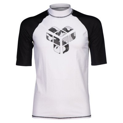 Футболка для плавания мужская Arena Rash S белая Футболка для плавания мужская Arena Rash S белая