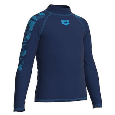 Футболка для плавания детская Arena Rash vest l/s graphic Футболка для плавания детская Arena Rash vest l/s graphic