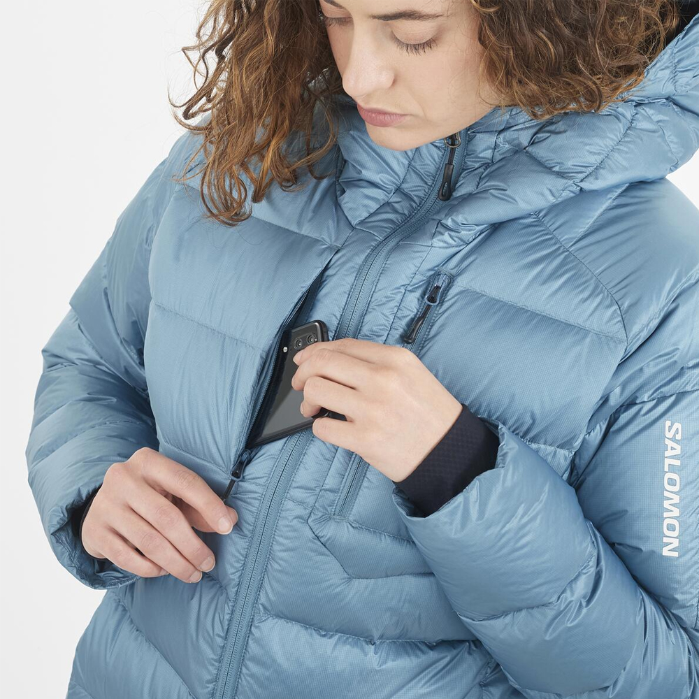 Утепленная куртка женская Salomon Elixir ultra down Утепленная куртка женская Salomon Elixir ultra down