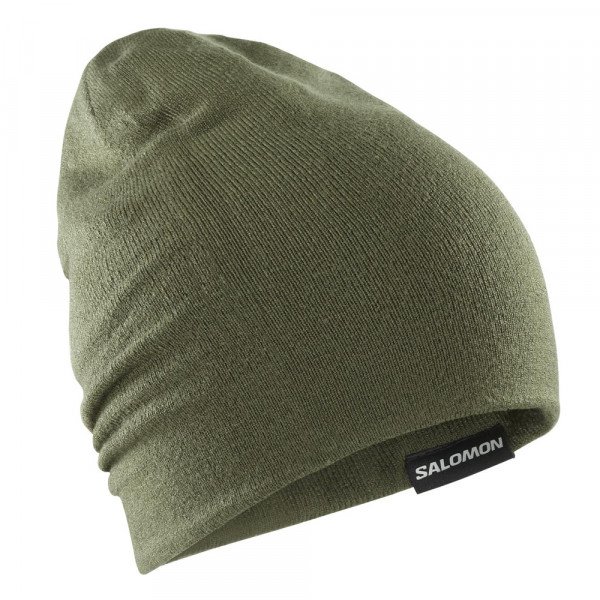 Шапка Salomon Flatspin reversible  olive night