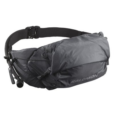 Сумка поясная Salomon Cross season waist серая Сумка поясная Salomon Cross season waist серая