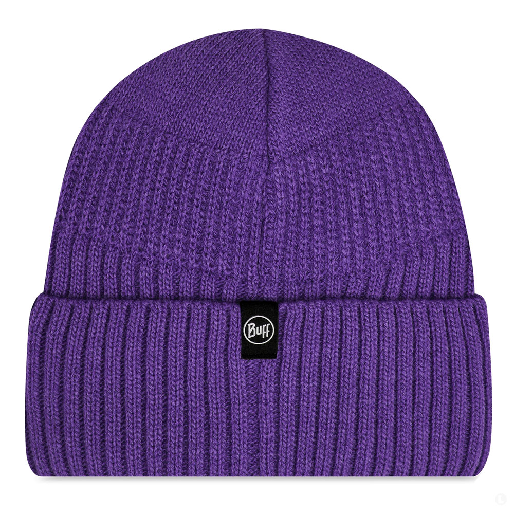 Шапка Buff Knitted & Fleece Band Beanie Renso purple