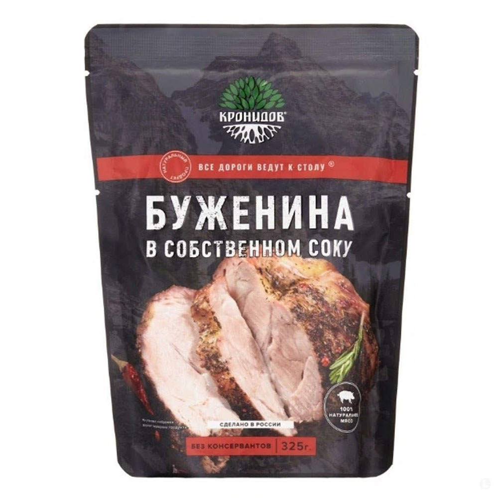 Буженина в собственном соку 325 гр.