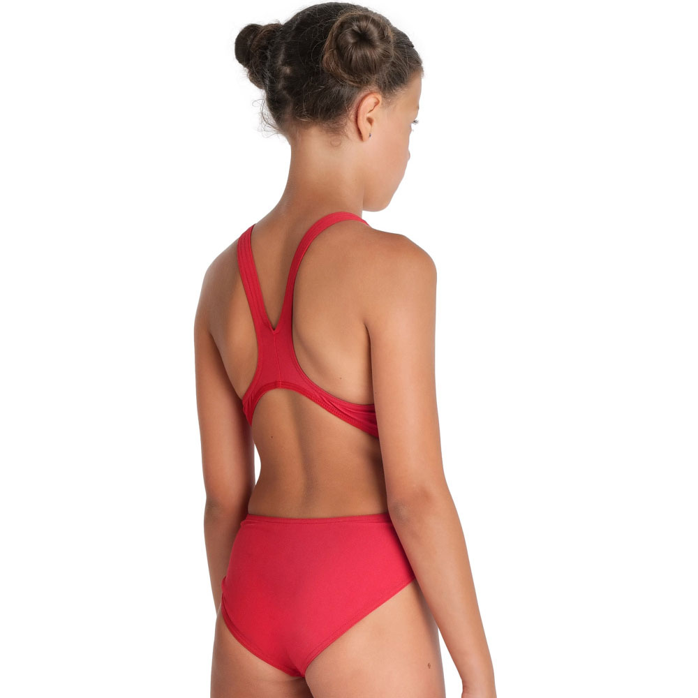 Купальник детский спортивный Arena Swim tech solid красный