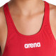 Купальник детский спортивный Arena Swim tech solid красный