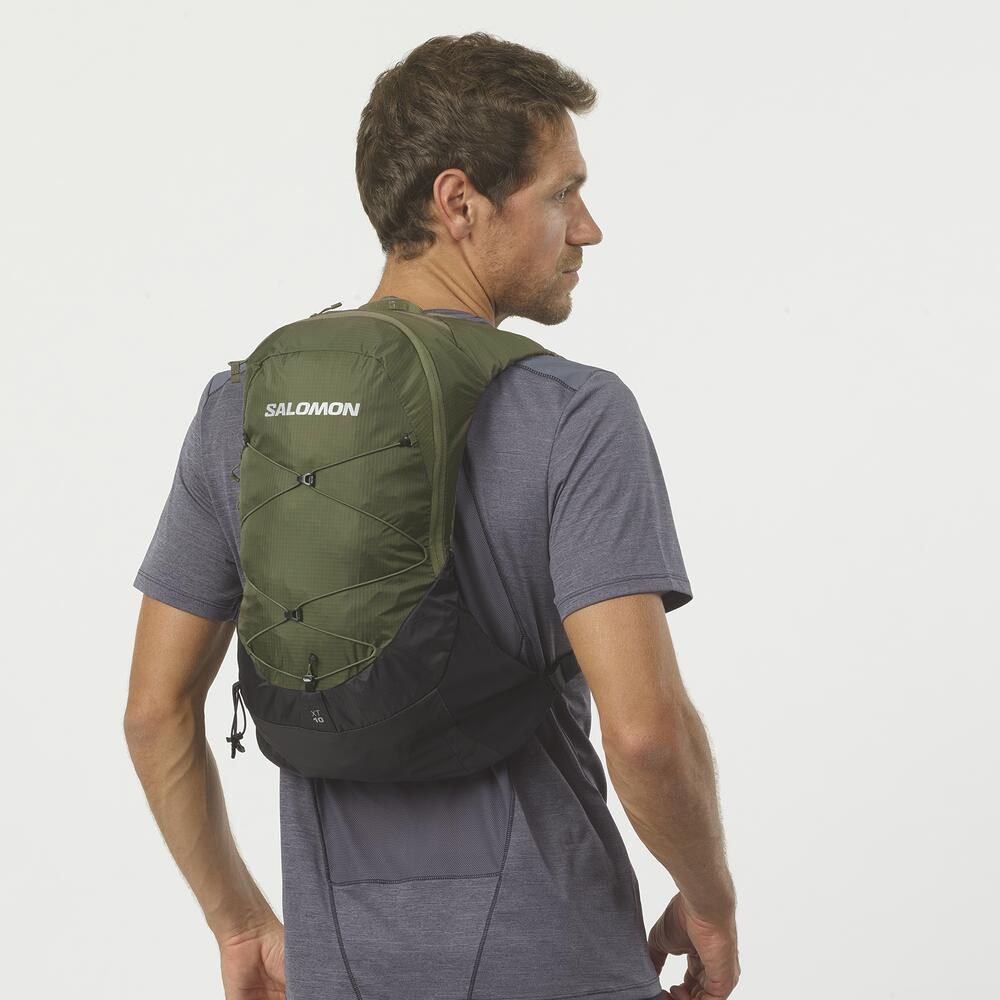 Рюкзак туристический Salomon Xt 10 зеленый Рюкзак туристический Salomon Xt 10 зеленый