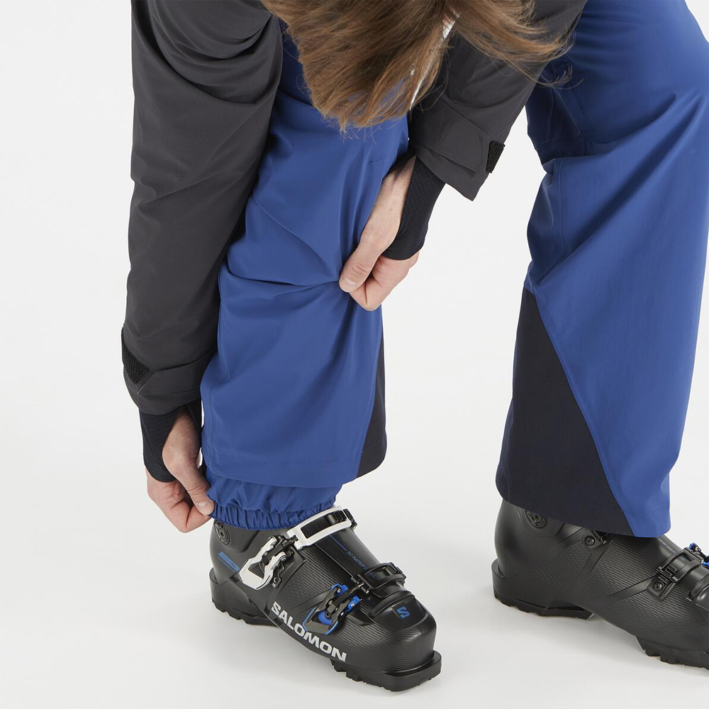 Брюки горнолыжные мужские Salomon Brilliant suspenders