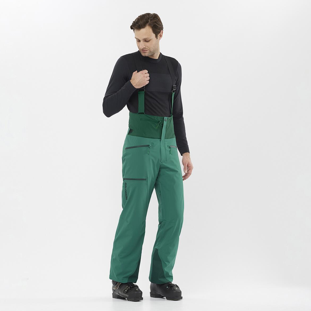 Брюки горнолыжные мужские Salomon Brilliant suspenders Брюки горнолыжные мужские Salomon Brilliant suspenders