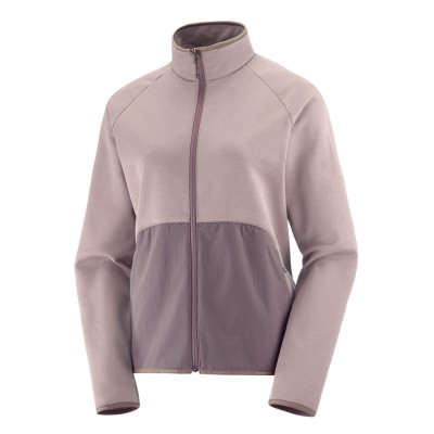 Флисовая кофта женская Salomon Essential warm full zip