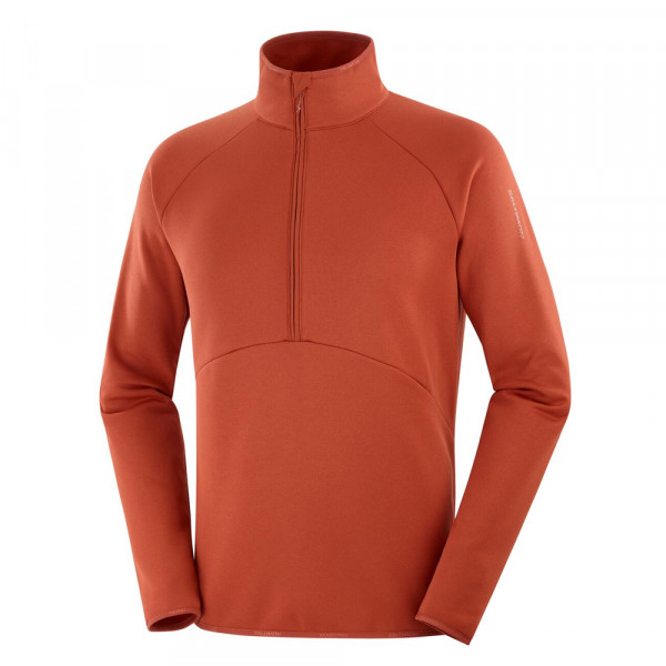 Флисовая кофта мужская Salomon Essential warm half zip