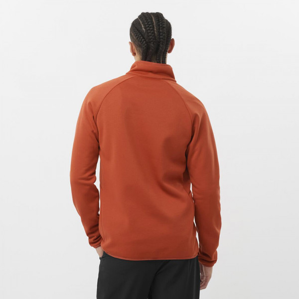 Флисовая кофта мужская Salomon Essential warm half zip