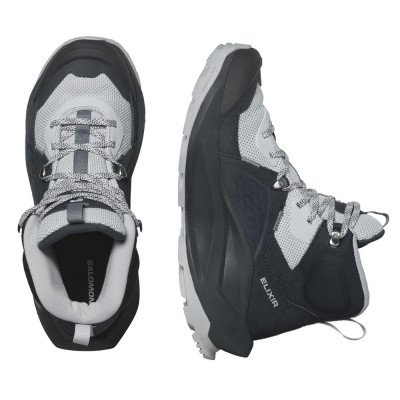 Треккинговые ботинки женские Salomon Elixir mid gore tex Треккинговые ботинки женские Salomon Elixir mid gore tex