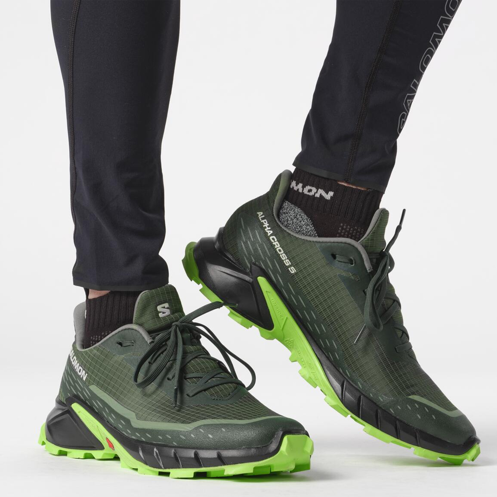 Треккинговые кроссовки мужские Salomon Alphacross 5