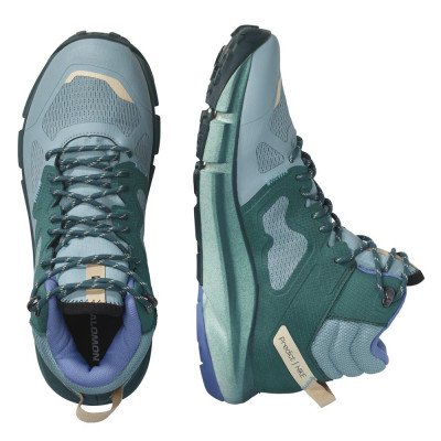 Ботинки для треккинга женские Salomon Predict hike mid gtx Ботинки для треккинга женские Salomon Predict hike mid gtx