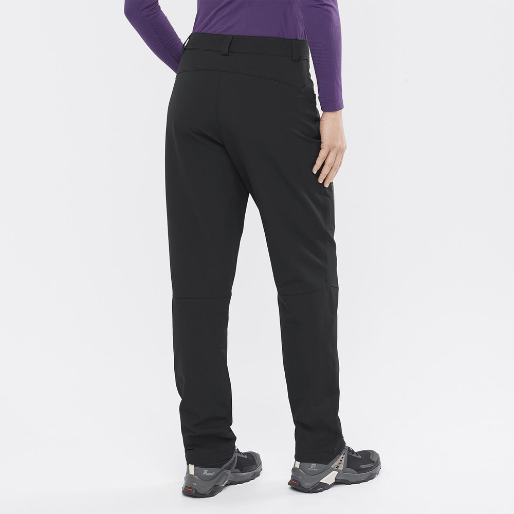 Треккинговые брюки женские Salomon Wayfarer warm