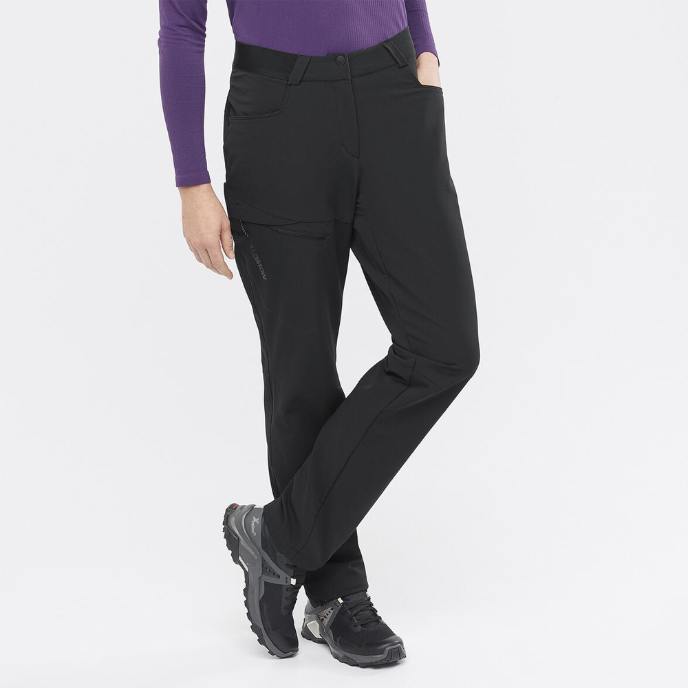 Треккинговые брюки женские Salomon Wayfarer warm