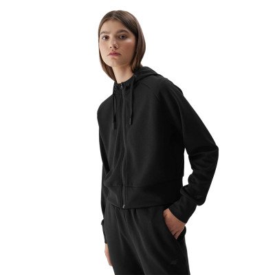Кофта женская 4F Sportstyle Core Plus черная Кофта женская 4F Sportstyle Core Plus черная